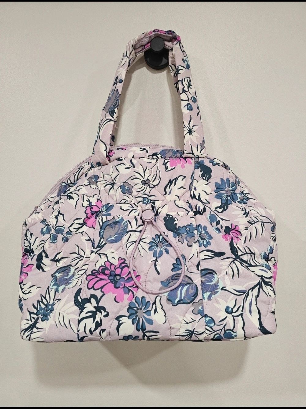 Vera Bradley Featherweight Floral Quilted Pink Tote Bag